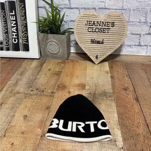 Burton Spell Out Beanie 90’s Y2K Reversible